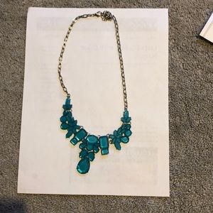 Large blue necklace